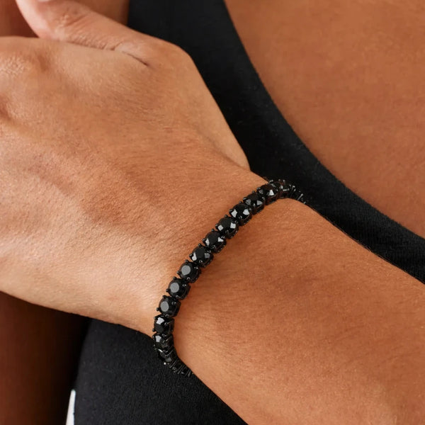 Vestra™ Fekete Tennis Karkötő