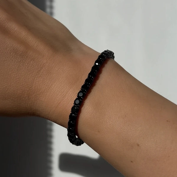 Vestra™ Fekete Tennis Karkötő